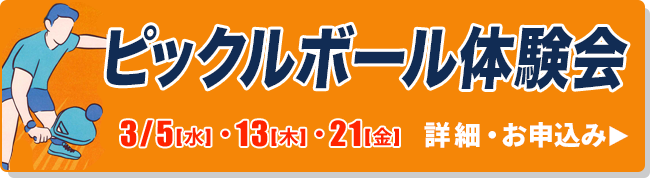 ピックルボール体験会